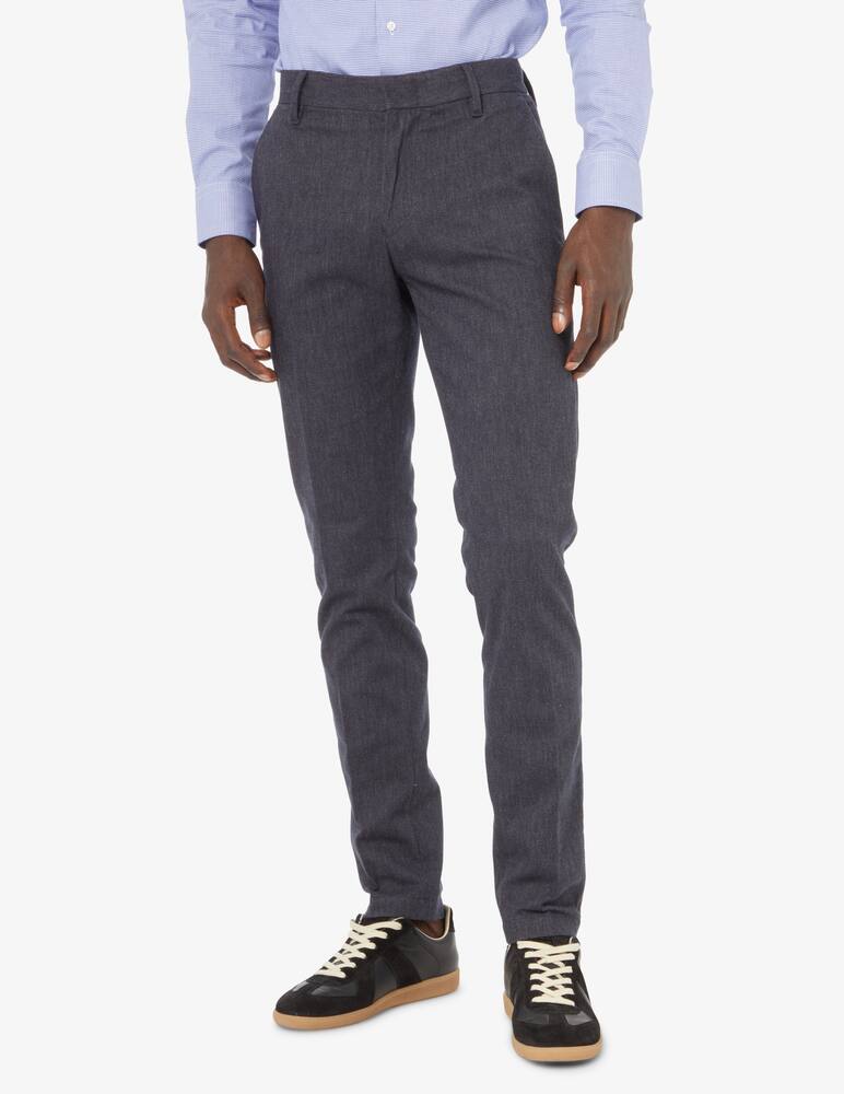 rinascente Emporio Armani Chino cotton pants - Blue