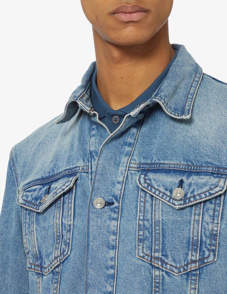 Armani Exchange Giacca trucker in denim - immagine 4 Armani Exchange Giacca trucker in denim - immagine 4