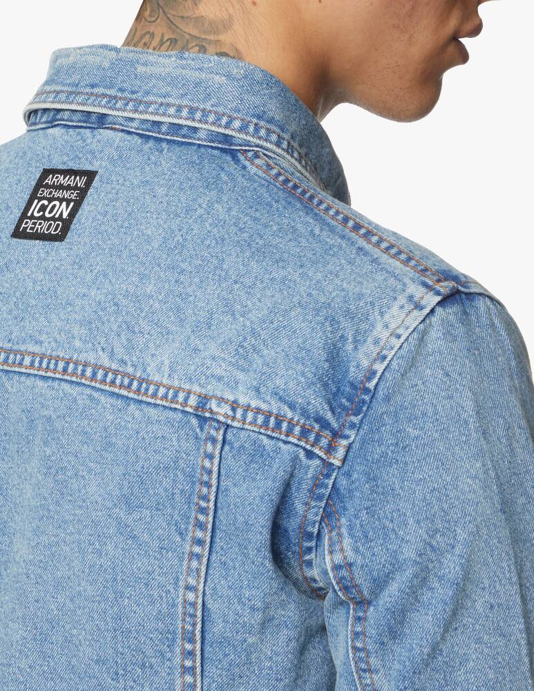 Armani Exchange Giacca trucker in denim - immagine 9 Armani Exchange Giacca trucker in denim - immagine 9