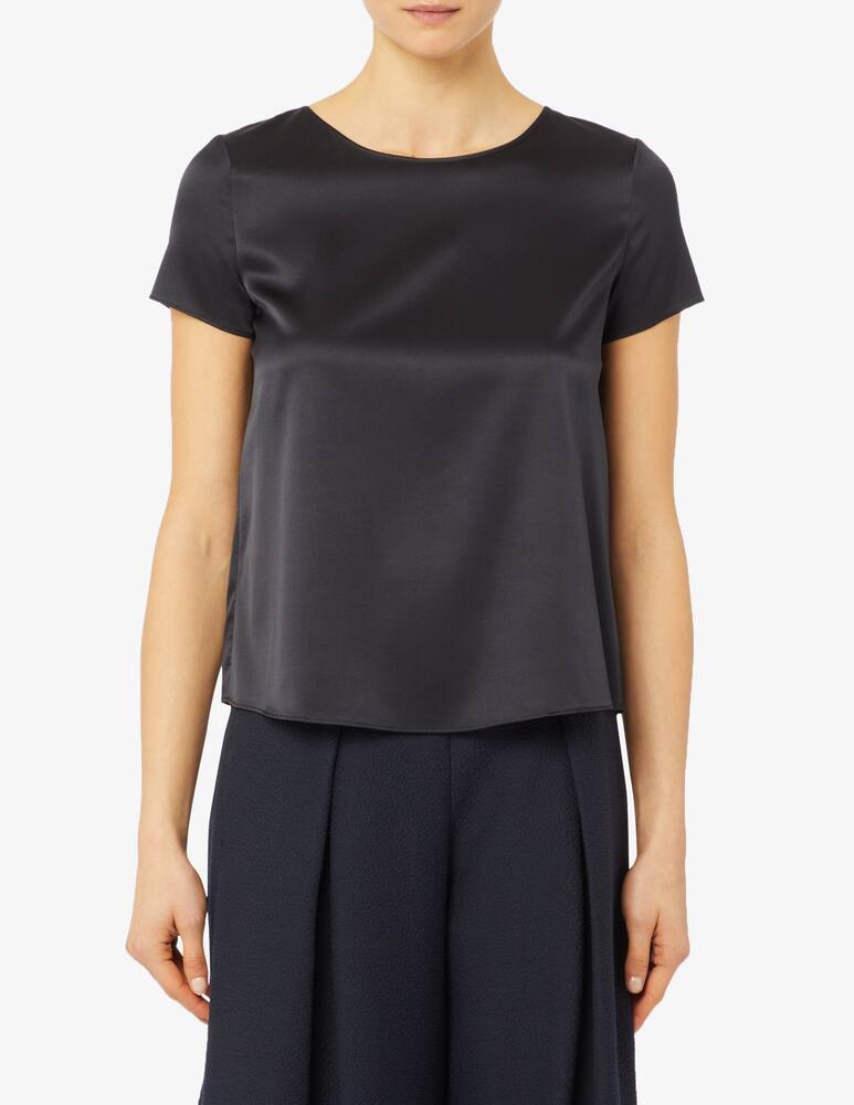 Emporio Armani Top in misto seta - immagine 1 Emporio Armani Top in misto seta - immagine 1