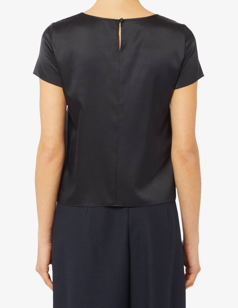Emporio Armani Top in misto seta - immagine 3 Emporio Armani Top in misto seta - immagine 3