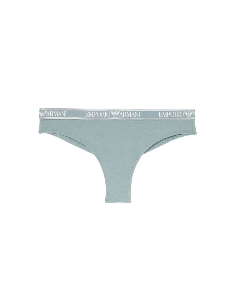 rinascente Emporio Armani Cotton brazilian slips 2 pack