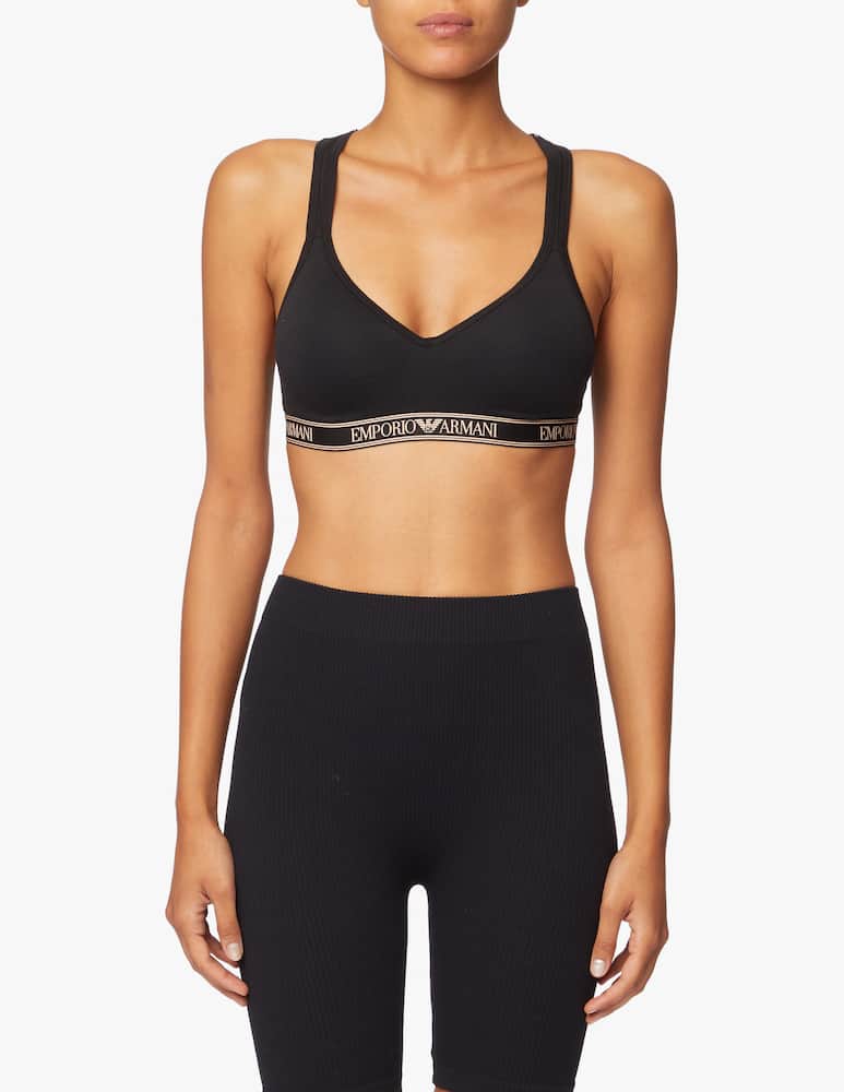 rinascente Emporio Armani Cotton padded bralette