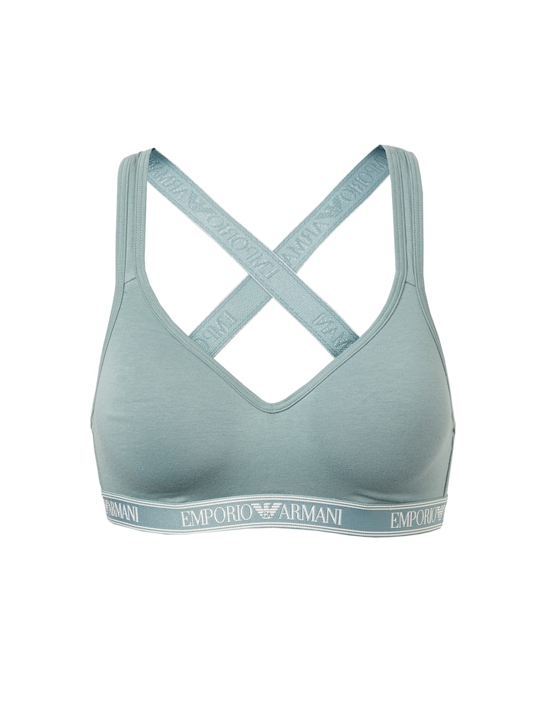 rinascente Emporio Armani Cotton padded bralette