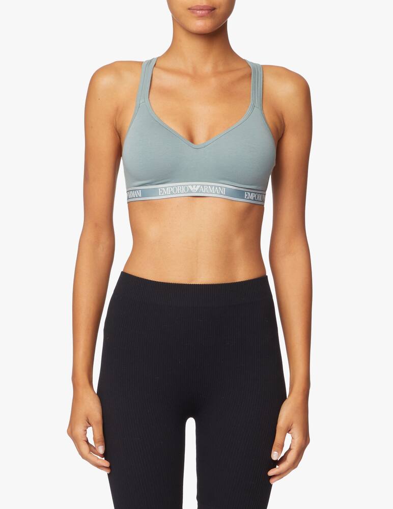 rinascente Emporio Armani Cotton padded bralette