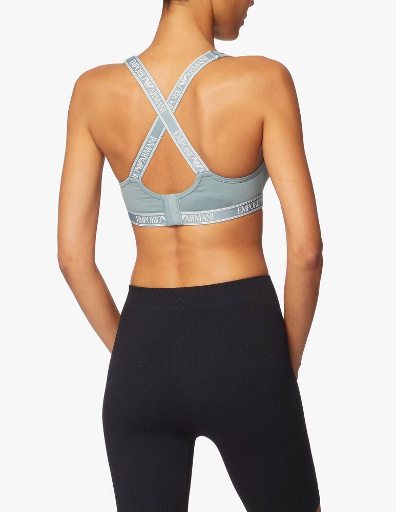 rinascente Emporio Armani Cotton padded bralette