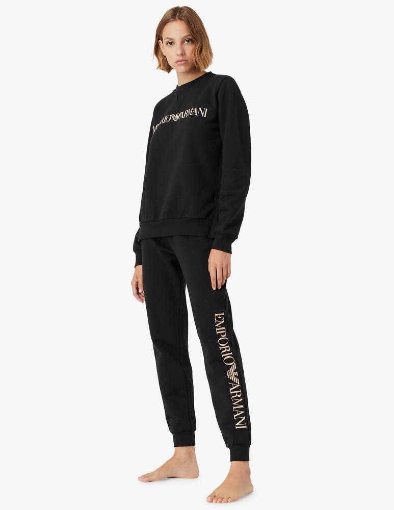 rinascente Emporio Armani Maglione a manica lunga e pantaloni in misto cotone 