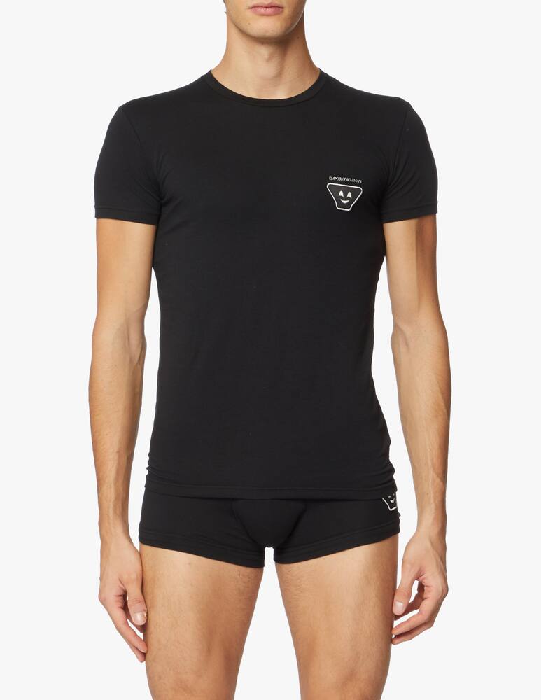 rinascente Emporio Armani T-shirt e boxer xmas emoji