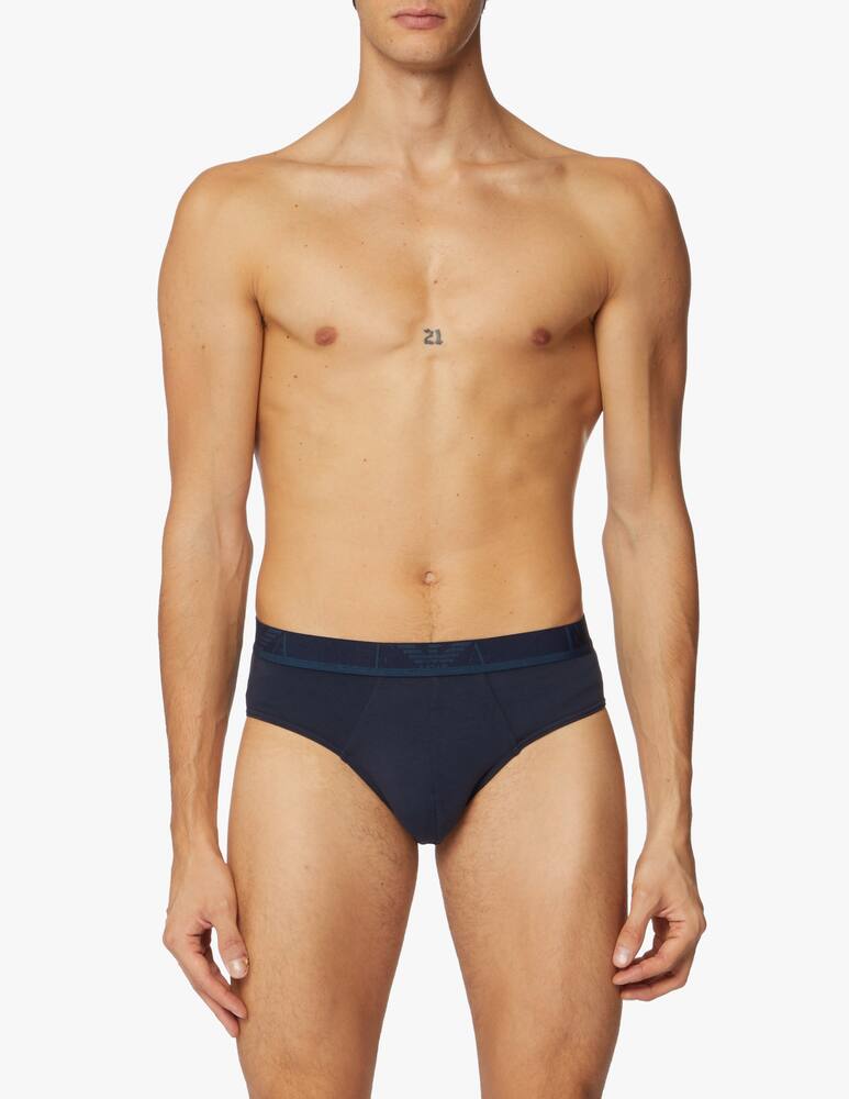 rinascente Emporio Armani Monogram 3 pack brief