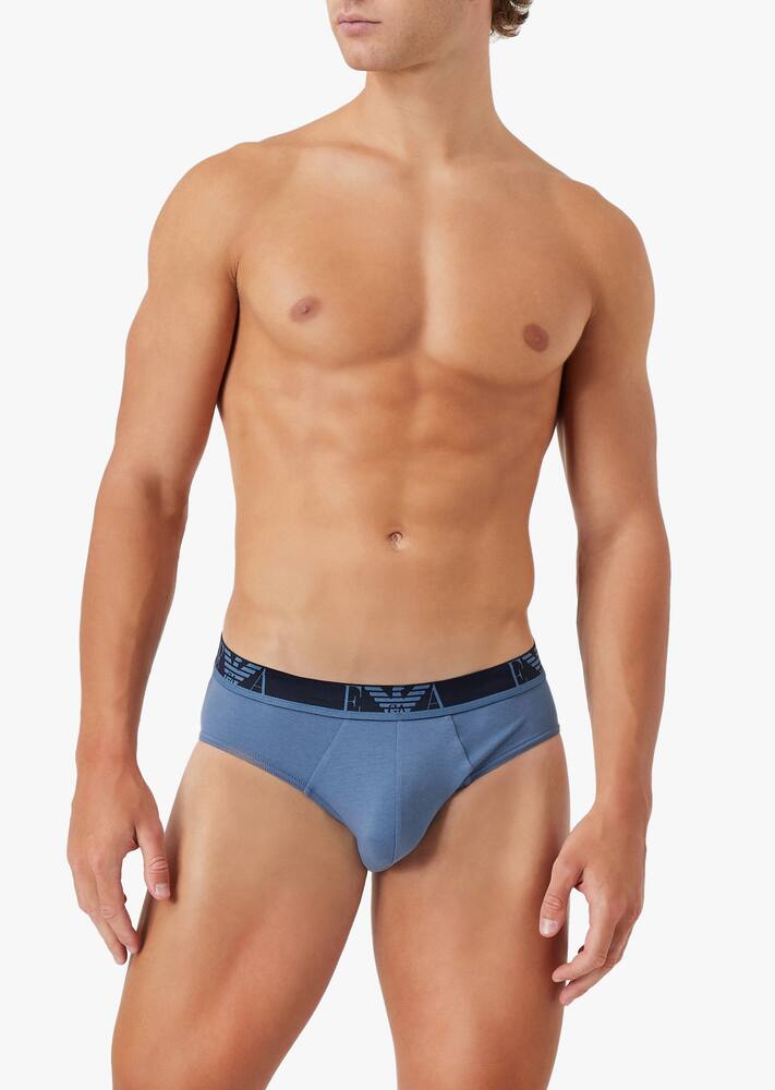 rinascente Emporio Armani Slip monogram 3 confezioni