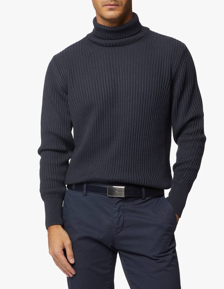 rinascente Emporio Armani Metal plaque logo lettering belt