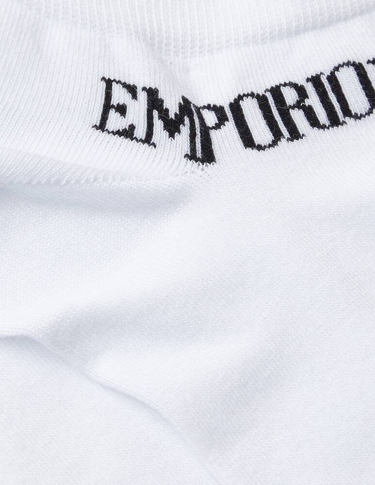 rinascente Emporio Armani Set 3 paia calze corte logo