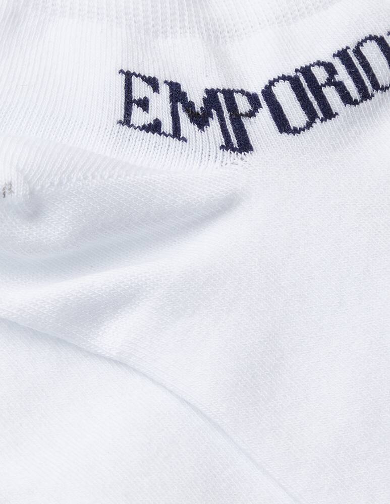 rinascente Emporio Armani Set 3 paia calze corte logo