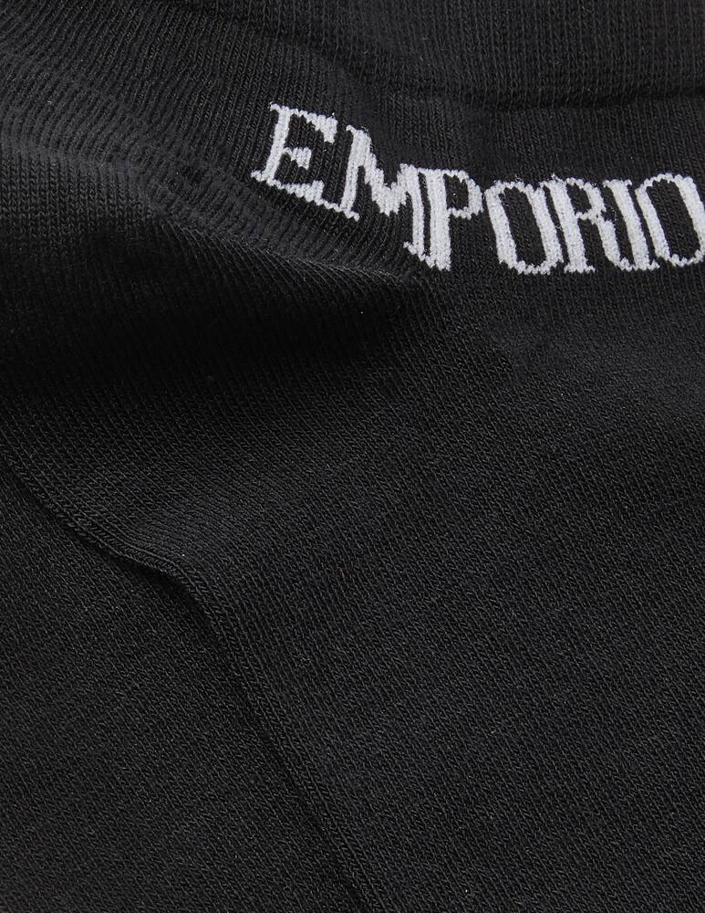 rinascente Emporio Armani Set 3 paia calze corte logo