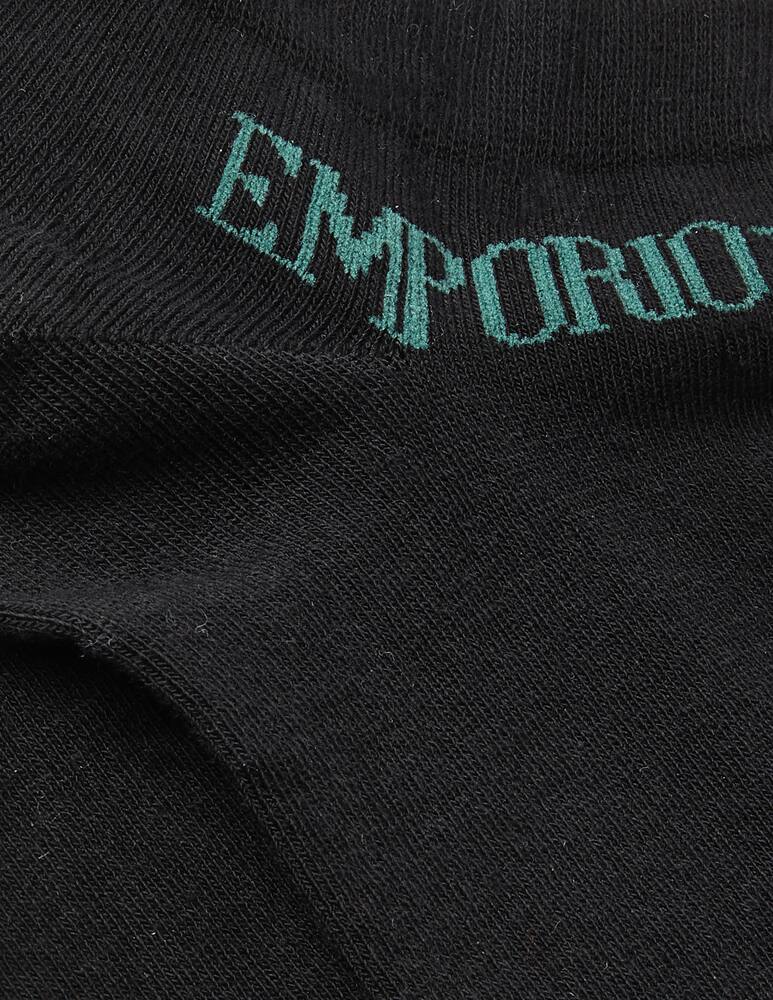 rinascente Emporio Armani Set 3 paia calze corte logo