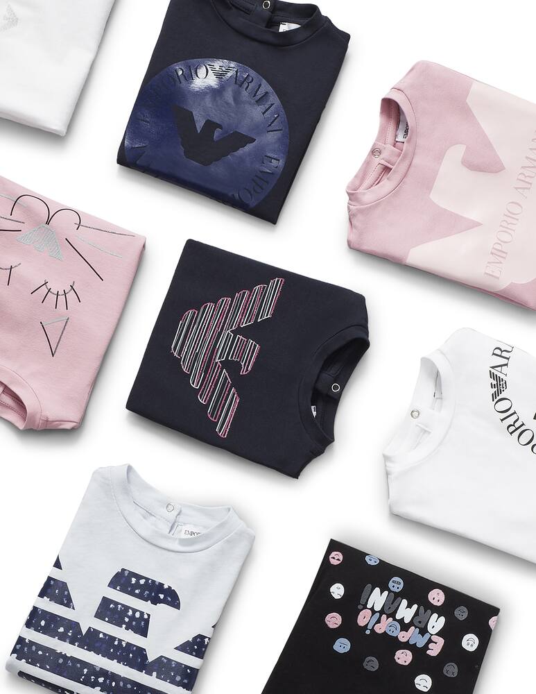 Emporio Armani Maglietat girocollo in cotone - immagine 4