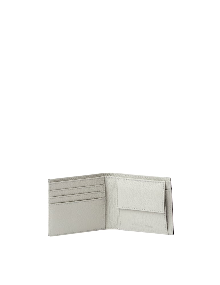 rinascente Emporio Armani Leather coin bi-fold - multi