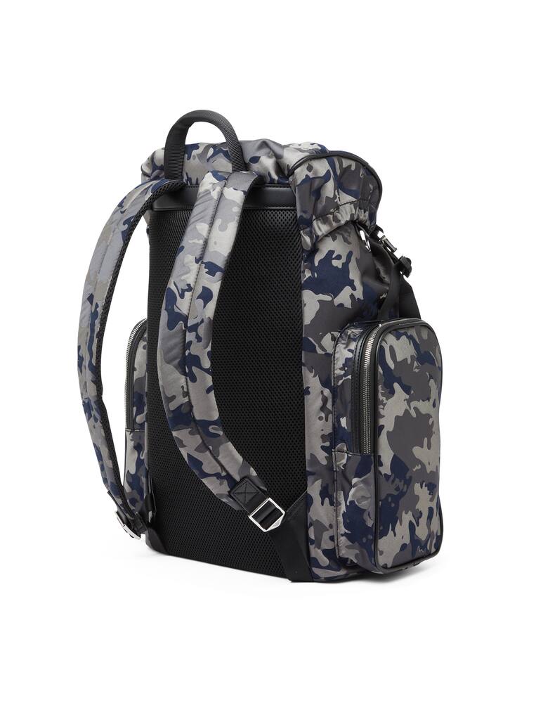 rinascente Emporio Armani Jacquard camo backpack