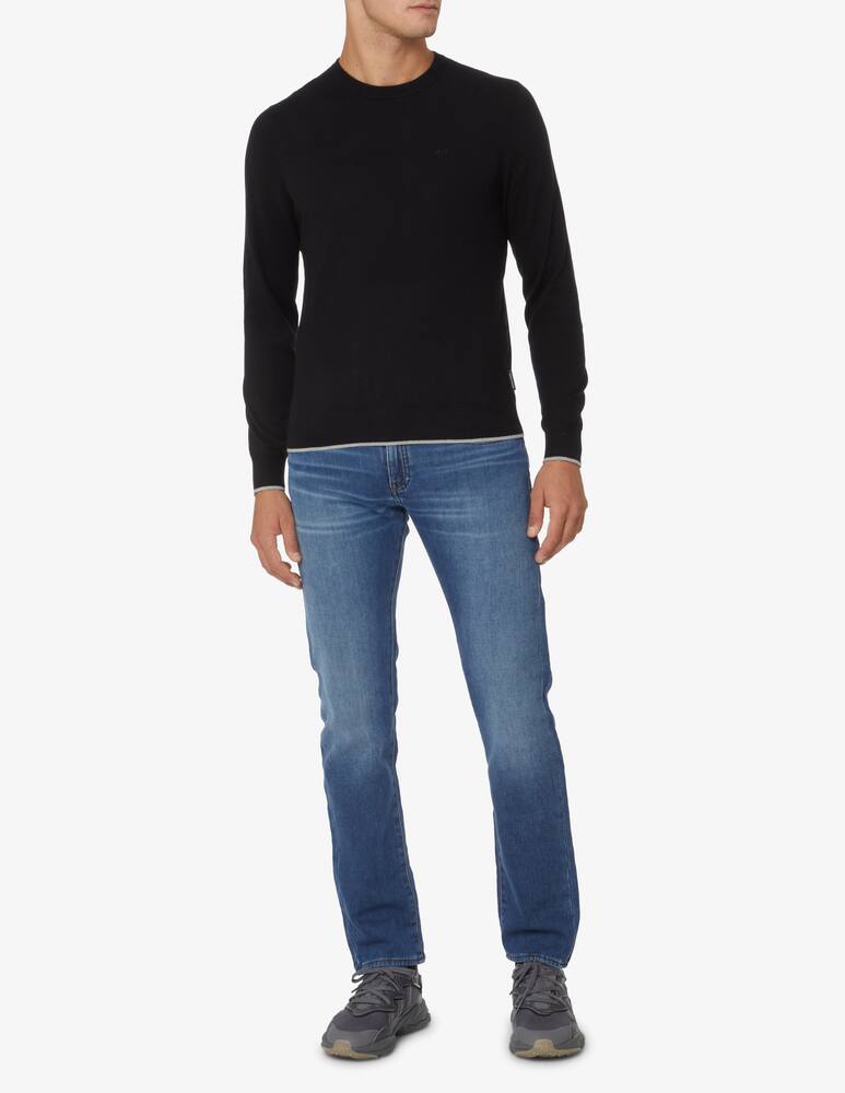 rinascente Armani Exchange Maglia girocollo cotone cachemire - Nero