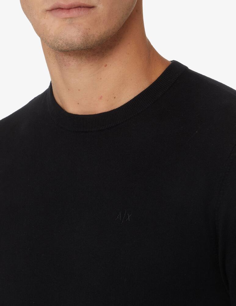 rinascente Armani Exchange Maglia girocollo cotone cachemire - Nero