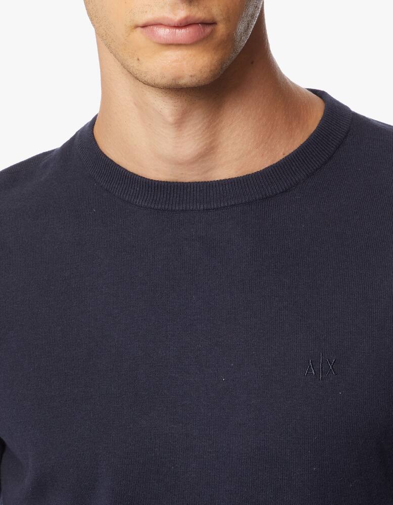 rinascente Armani Exchange Maglia girocollo in cotone e cashmere