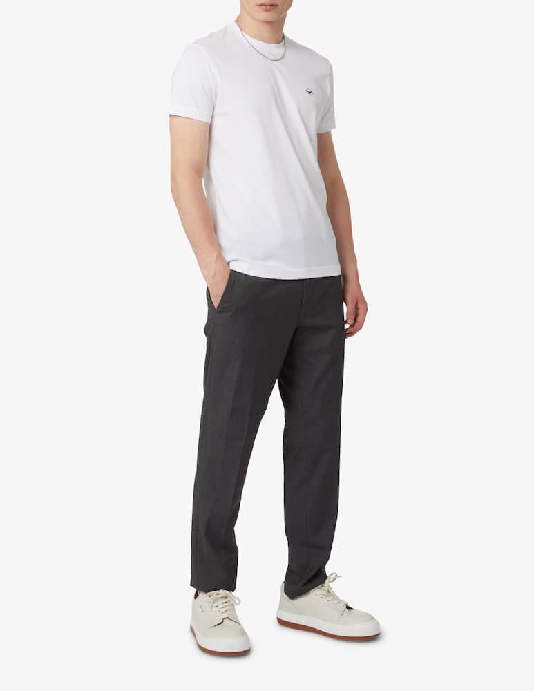 Emporio Armani Maglietta maniche corte box logo - immagine 2 Emporio Armani Maglietta maniche corte box logo - immagine 2