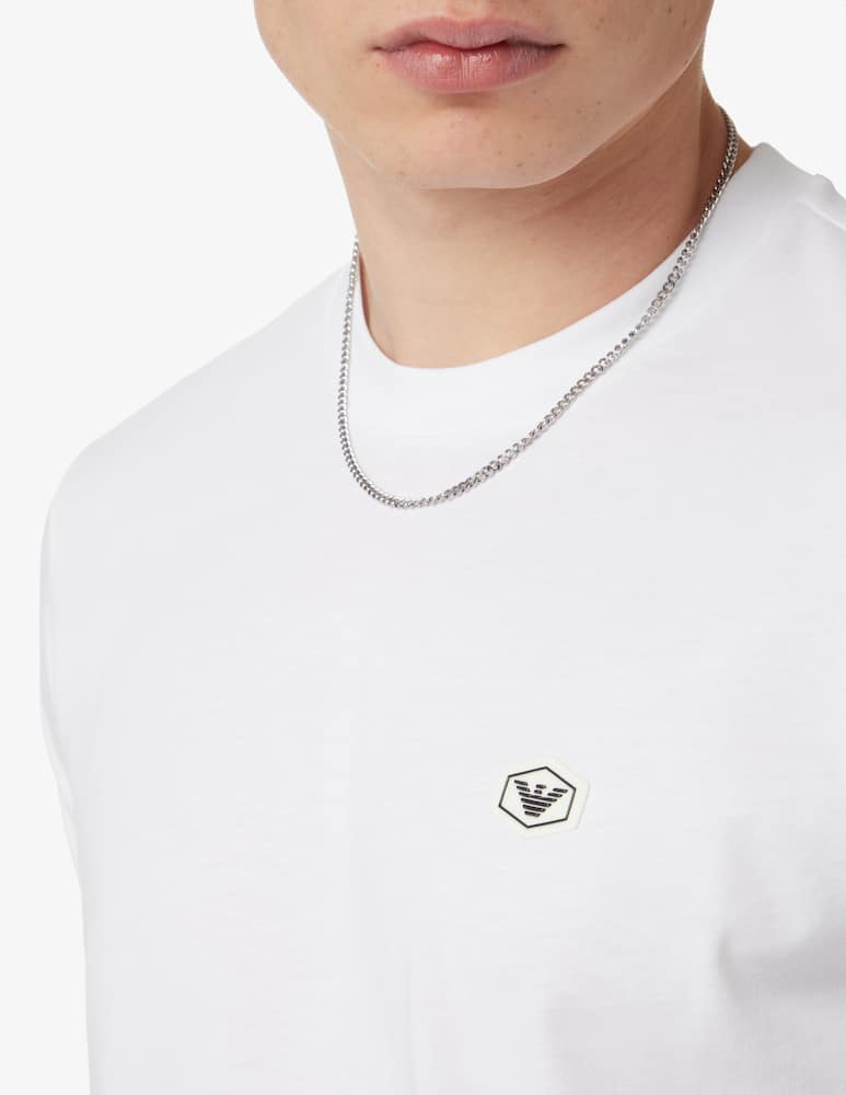 Emporio Armani Maglietta maniche corte box logo - immagine 4 Emporio Armani Maglietta maniche corte box logo - immagine 4