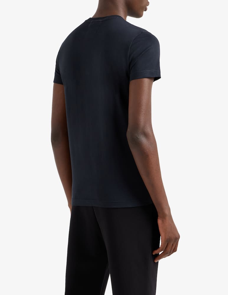 Emporio Armani Maglietta maniche corte box logo - immagine 2 Emporio Armani Maglietta maniche corte box logo - immagine 2