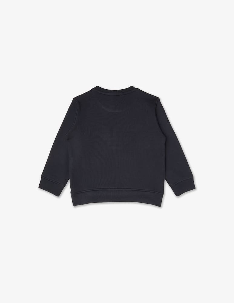 Emporio Armani Felpa in cotone con logo - immagine 2 Emporio Armani Felpa in cotone con logo - immagine 2