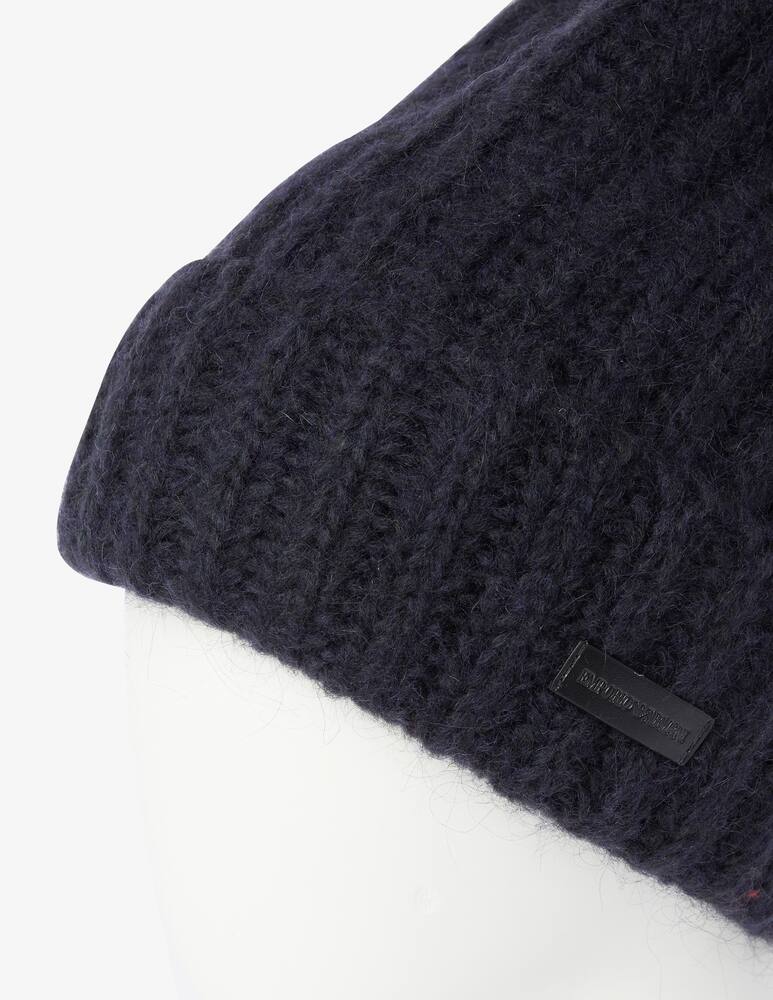 rinascente Emporio Armani Beanie mohair - Blue