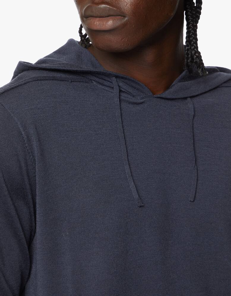 rinascente Emporio Armani Wool hooded jumper
