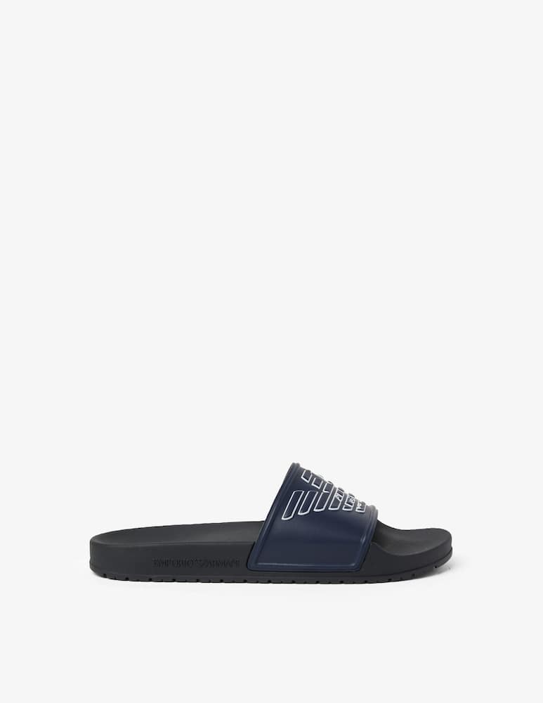 Emporio Armani Logo slippers - picture 1 Emporio Armani Logo slippers - picture 1