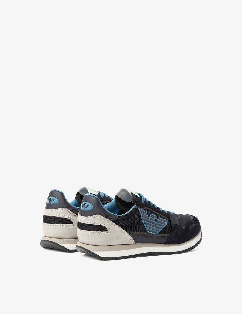 rinascente Emporio Armani Sneakers running suede mesh 