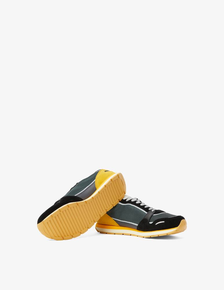 rinascente Emporio Armani Running suede mesh sneakers 