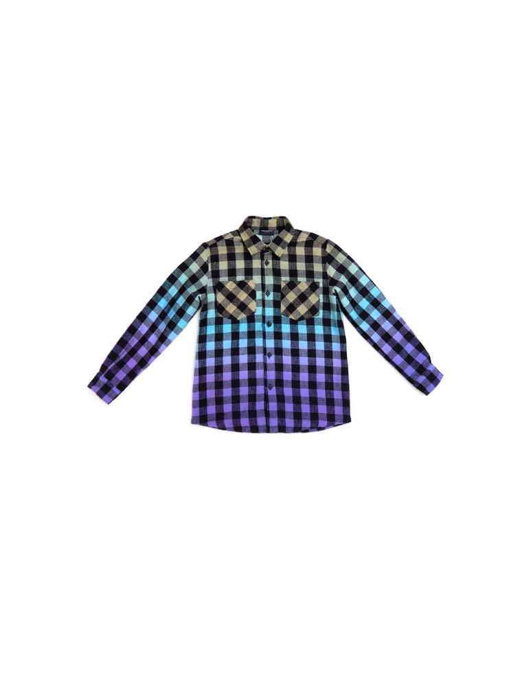 Marcelo Burlon Camicia a stampa check - immagine 1 Marcelo Burlon Camicia a stampa check - immagine 1