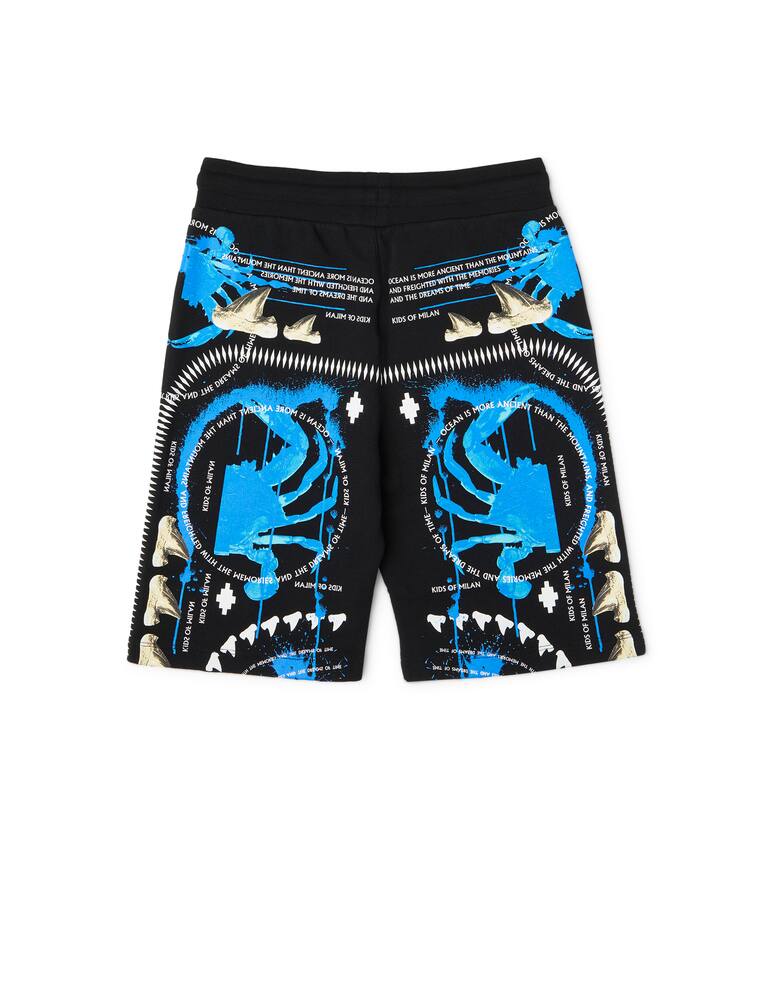 rinascente Marcelo Burlon Pantaloni corti all spray