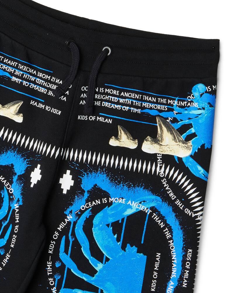 rinascente Marcelo Burlon Pantaloni corti all spray