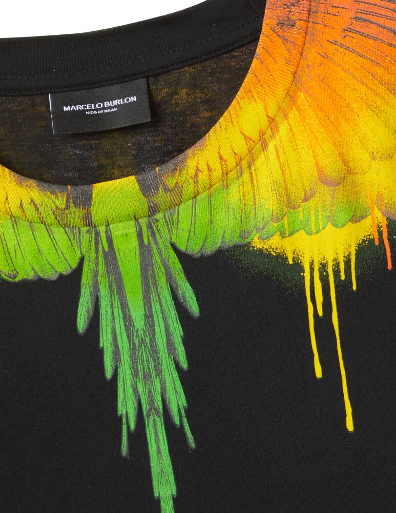 rinascente Marcelo Burlon Wings spray t-shirt