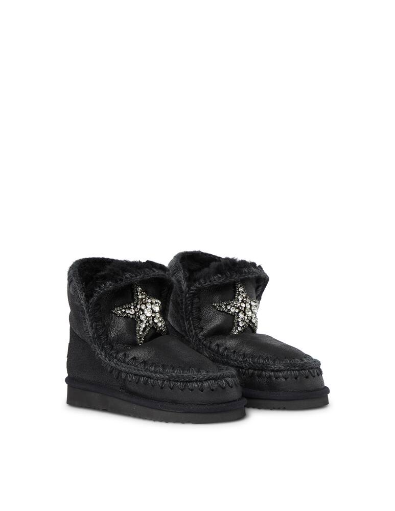 rinascente Mou Stivaletti Eskimo 18 patch frontale stella