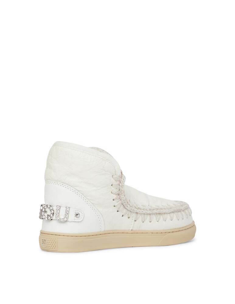 rinascente Mou Eskimo sneakesr with rhinestones logo 