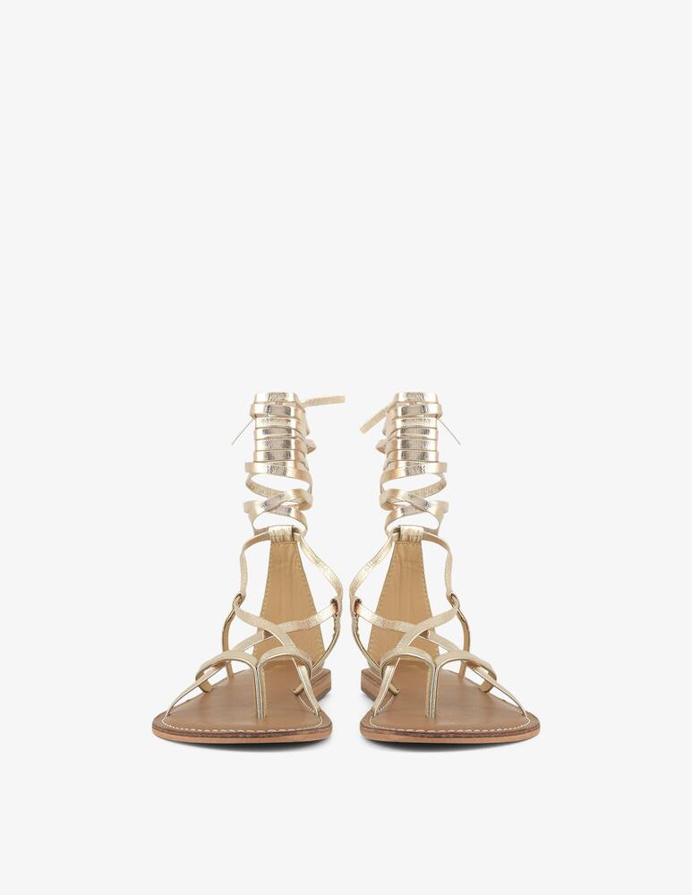 rinascente CB Fusion Leather laces flat shoes