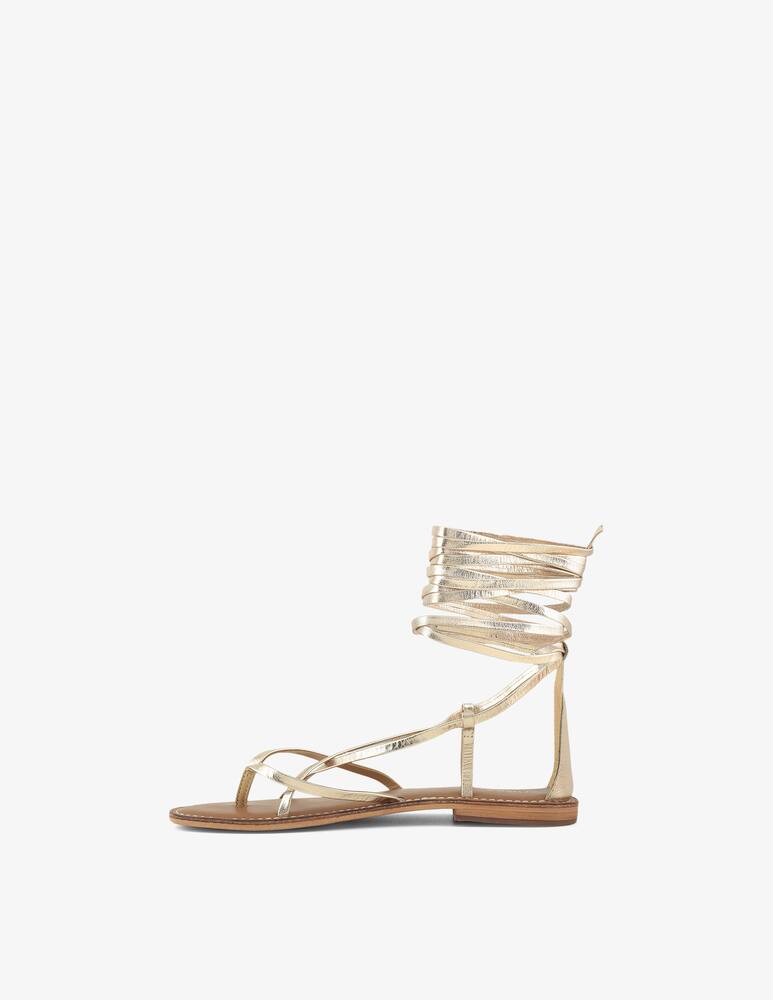 rinascente CB Fusion Leather laces flat shoes