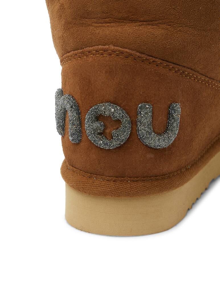 rinascente Mou Eskimo 18 ankle boots with glitter logo