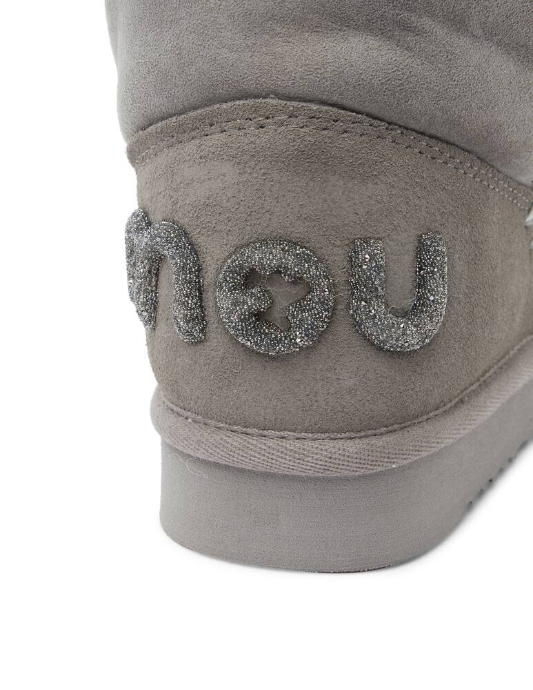 rinascente Mou Eskimo 18 ankle boots with glitter logo