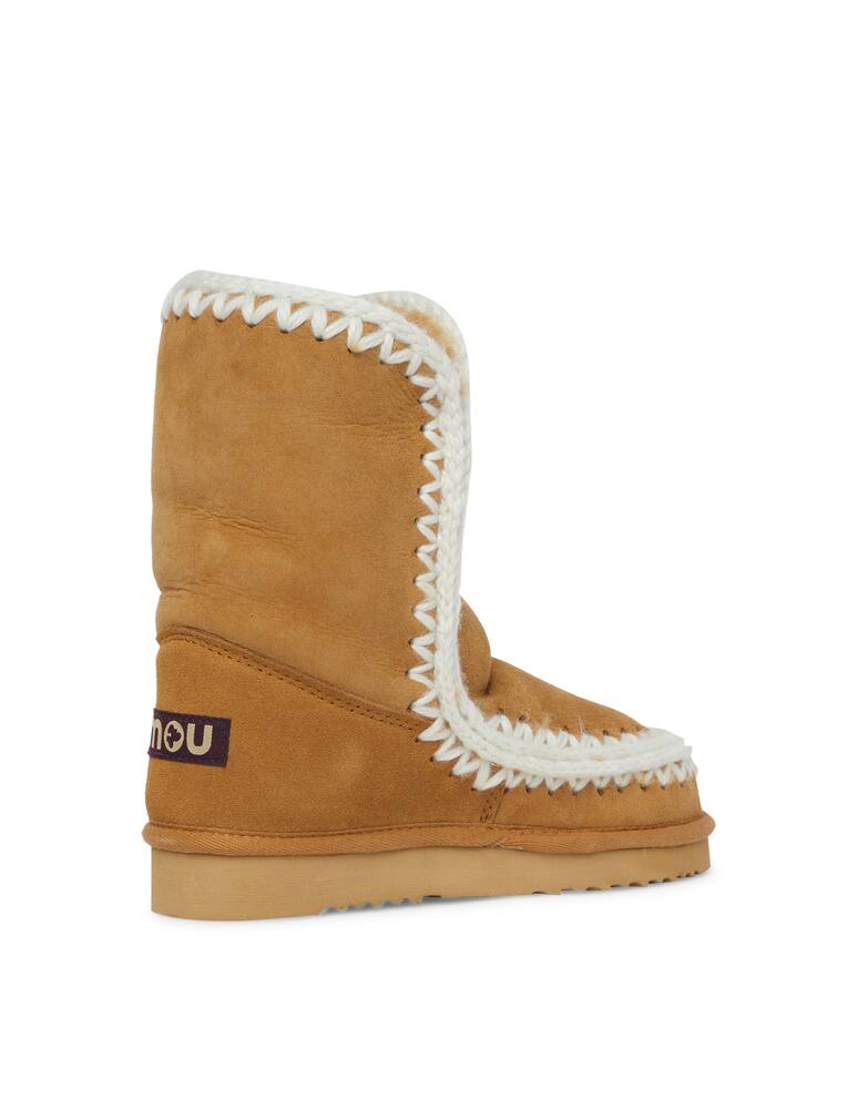 rinascente Mou Eskimo 24 ankle boots with cross stitch