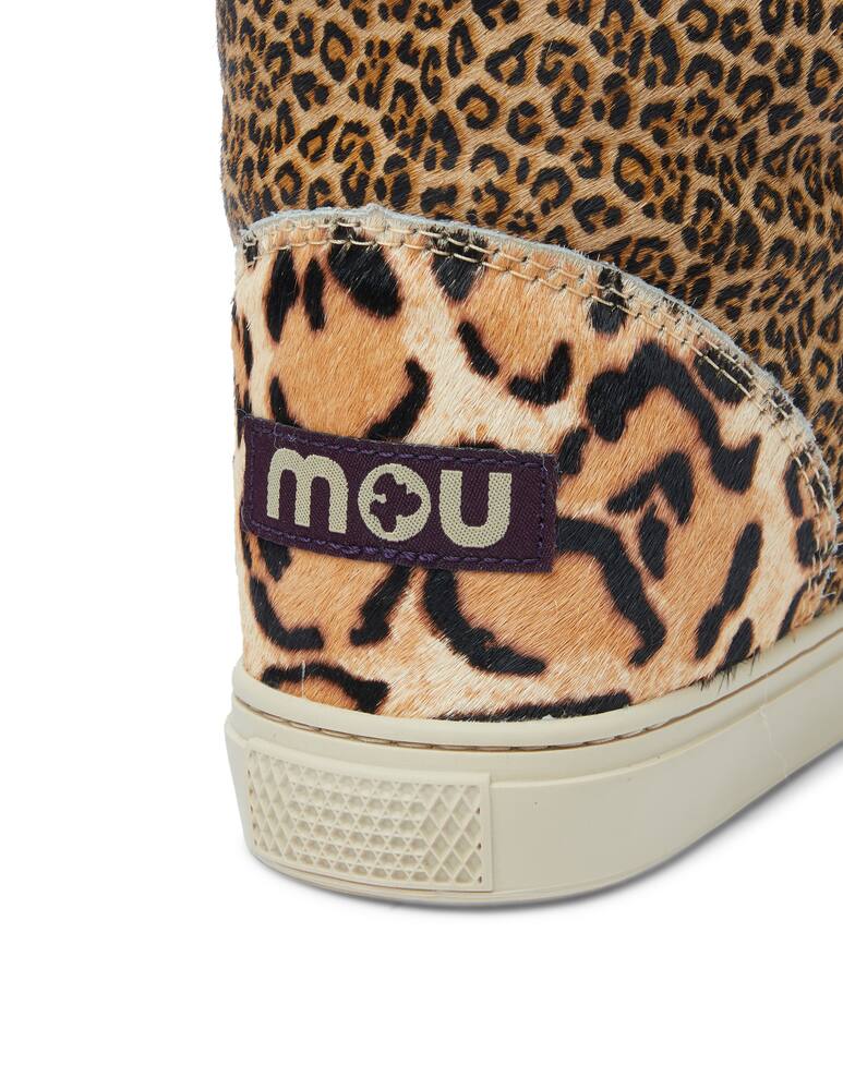 rinascente Mou Eskimo ponyskin mix patchwork sneakers