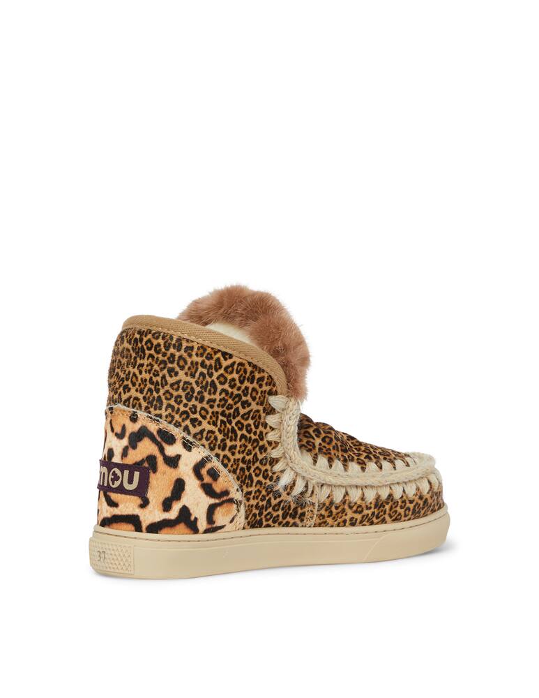 rinascente Mou Eskimo ponyskin mix patchwork sneakers