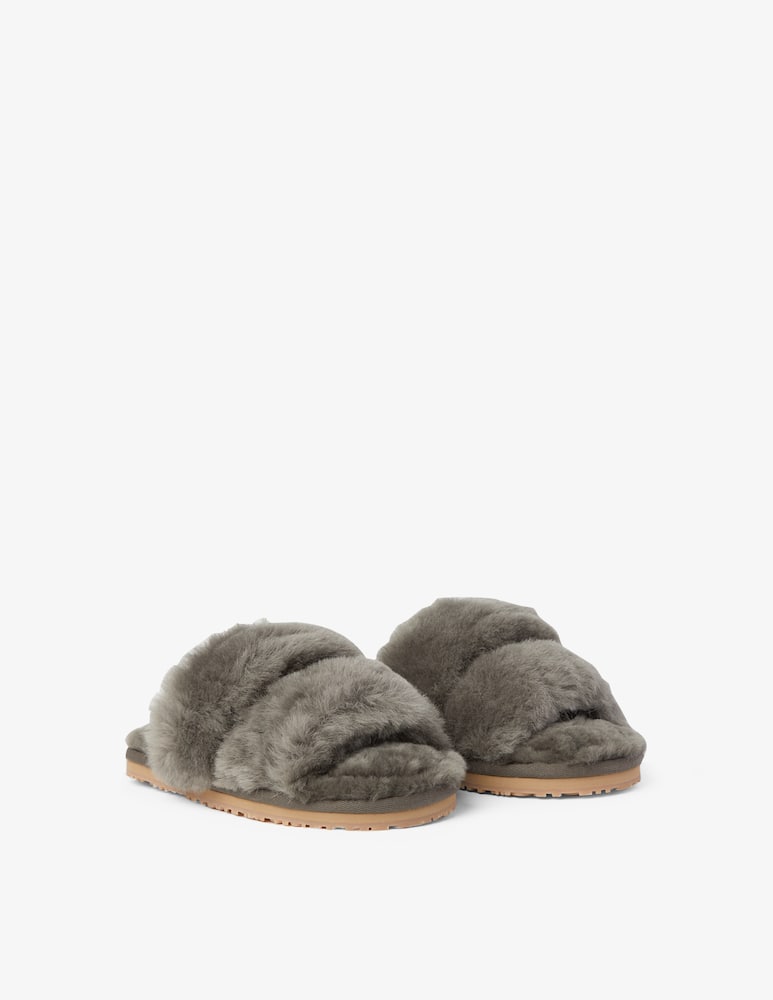 rinascente Mou 2 band mule - Grey