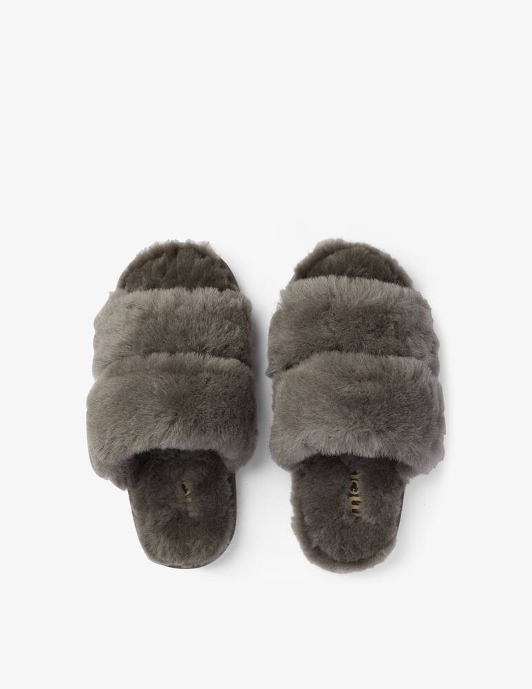 rinascente Mou 2 band mule - Grey