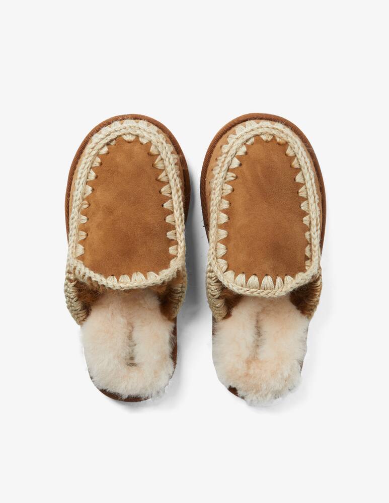 rinascente Mou Ciabattine in camoscio Eskimo